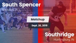 Matchup: South Spencer High vs. Southridge  2019