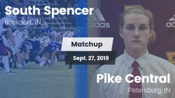 Matchup: South Spencer High vs. Pike Central  2019