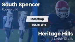 Matchup: South Spencer High vs. Heritage Hills  2019