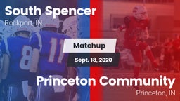 Matchup: South Spencer High vs. Princeton Community  2020