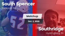 Matchup: South Spencer High vs. Southridge  2020