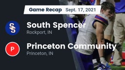Recap: South Spencer  vs. Princeton Community  2021