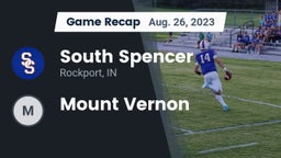 Recap: South Spencer  vs. Mount Vernon 2023