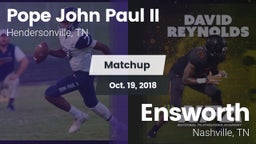 Matchup: Pope John Paul II vs. Ensworth  2018