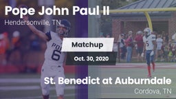 Matchup: Pope John Paul II vs. St. Benedict at Auburndale   2020