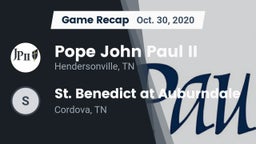 Recap: Pope John Paul II  vs. St. Benedict at Auburndale   2020