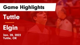 Tuttle  vs Elgin  Game Highlights - Jan. 28, 2022