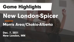New London-Spicer  vs Morris Area/Chokio-Alberta Game Highlights - Dec. 7, 2021
