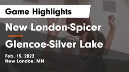 New London-Spicer  vs Glencoe-Silver Lake  Game Highlights - Feb. 15, 2022