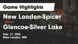 New London-Spicer  vs Glencoe-Silver Lake  Game Highlights - Feb. 17, 2023