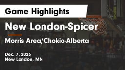New London-Spicer  vs Morris Area/Chokio-Alberta Game Highlights - Dec. 7, 2023