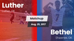 Matchup: Luther  vs. Bethel  2017