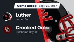 Recap: Luther  vs. Crooked Oak  2017