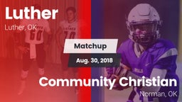 Matchup: Luther  vs. Community Christian  2018