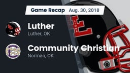 Recap: Luther  vs. Community Christian  2018