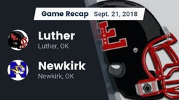 Recap: Luther  vs. Newkirk  2018