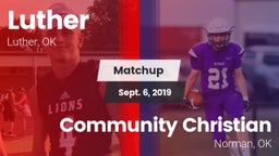 Matchup: Luther  vs. Community Christian  2019