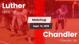 Matchup: Luther  vs. Chandler  2019