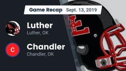 Recap: Luther  vs. Chandler  2019