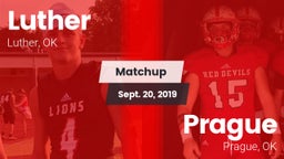 Matchup: Luther  vs. Prague  2019