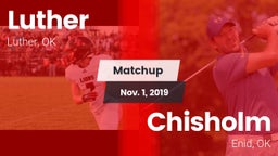 Matchup: Luther  vs. Chisholm  2019