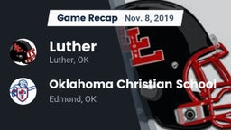 Recap: Luther  vs. Oklahoma Christian School 2019