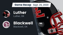 Recap: Luther  vs. Blackwell  2020