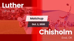 Matchup: Luther  vs. Chisholm  2020