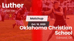 Matchup: Luther  vs. Oklahoma Christian School 2020