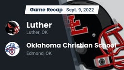 Recap: Luther  vs. Oklahoma Christian School 2022