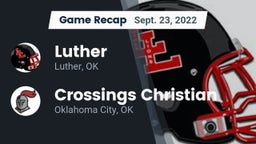 Recap: Luther  vs. Crossings Christian  2022