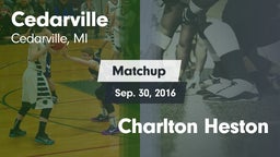 Matchup: Cedarville vs. Charlton Heston 2016