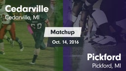 Matchup: Cedarville vs. Pickford  2016