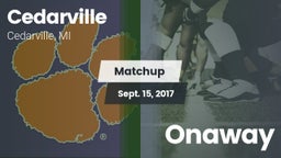 Matchup: Cedarville vs. Onaway 2017