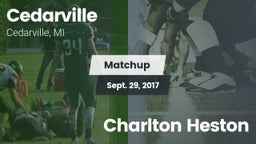Matchup: Cedarville vs. Charlton Heston 2017