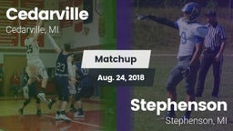 Matchup: Cedarville vs. Stephenson  2018
