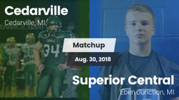 Matchup: Cedarville vs. Superior Central  2018