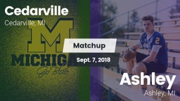 Matchup: Cedarville vs. Ashley  2018