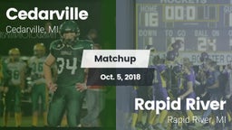 Matchup: Cedarville vs. Rapid River  2018