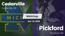 Matchup: Cedarville vs. Pickford  2018