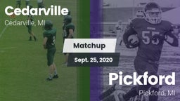 Matchup: Cedarville vs. Pickford  2020
