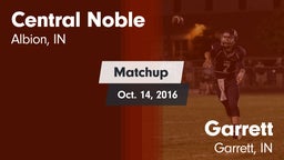 Matchup: Central Noble High vs. Garrett  2015