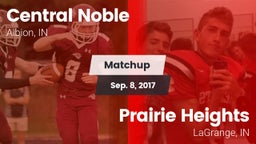 Matchup: Central Noble High vs. Prairie Heights  2017