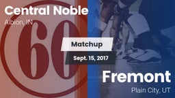 Matchup: Central Noble High vs. Fremont  2017