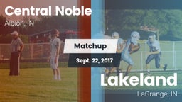 Matchup: Central Noble High vs. Lakeland  2017