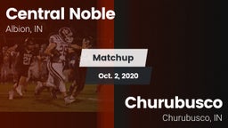Matchup: Central Noble High vs. Churubusco  2020