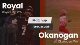 Matchup: Royal  vs. Okanogan  2018