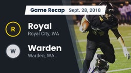 Recap: Royal  vs. Warden  2018