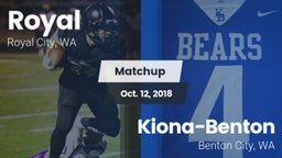 Matchup: Royal  vs. Kiona-Benton  2018