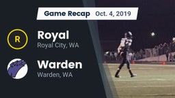 Recap: Royal  vs. Warden  2019